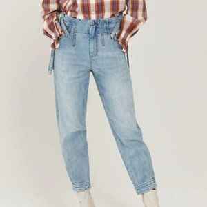 Something Navy Sydney Side-Tie Jeans